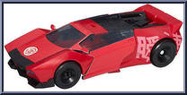 Sideswipe from Transformers - Robots in Disguise (2015) - Warriors manufactured by Hasbro [Loose]