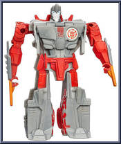 Sideswipe (Ninja Mode) from Transformers - Robots in Disguise (2015) - 1-Step Changers manufactured by Hasbro [Loose]