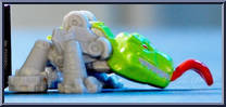Springload from Transformers - Robots in Disguise (2015) - Tiny Titans - Series 3 manufactured by Hasbro [Loose]