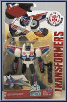 Stormshot from Transformers - Robots in Disguise (2015) - Warriors manufactured by Hasbro [Front]