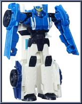 Strongarm (Blue Hood) from Transformers - Robots in Disguise (2015) - 1-Step Changers manufactured by Hasbro [Loose]