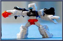 Autobot Twinferno from Transformers - Robots in Disguise (2015) - Tiny Titans - Series 3 manufactured by Hasbro [Loose]
