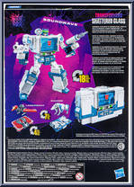Soundwave from Transformers - Shattered Glass - Basic Series manufactured by Hasbro [Back]