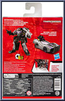 Barricade (Gamer Edition) (Deluxe Class) from Transformers - Studio Series - War for Cybertron manufactured by Hasbro [Back]