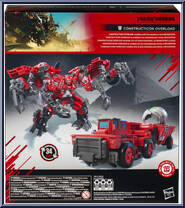 Constructicon Overload (MTMTE Collection) from Transformers - Studio Series - Revenge of the Fallen manufactured by Hasbro [Back]