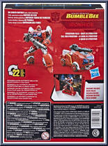 Ironhide from Transformers - Studio Series - Bumblebee manufactured by Hasbro [Back]