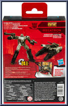 Megatron from Transformers - Studio Series - Transformers One manufactured by Hasbro [Back]