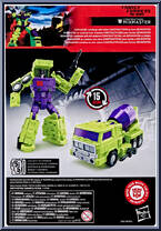 Mixmaster (Contructicon) (Voyager Class) from Transformers - Studio Series - Movie manufactured by Hasbro [Back]