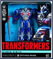 Optimus Prime (Leader Class) from Transformers - Studio Series - Age of Extinction manufactured by Hasbro [Front]