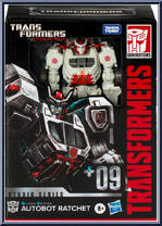 Ratchet (Gamer Edition) from Transformers - Studio Series - War for Cybertron manufactured by Hasbro [Front]