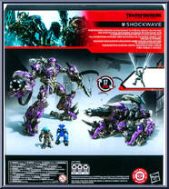 Shockwave (Leader Class) from Transformers - Studio Series - Dark of the Moon manufactured by Hasbro [Back]