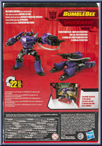 Shockwave (Voyager Class) from Transformers - Studio Series - Bumblebee manufactured by Hasbro [Back]