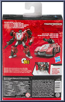 Sideswipe from Transformers - Studio Series - War for Cybertron manufactured by Hasbro [Back]