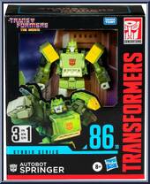 Springer from Transformers - Studio Series - Movie manufactured by Hasbro [Front]