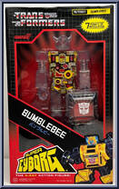 Bumblebee (Clear) from Transformers - Super Cyborgs manufactured by Super7 [Front]