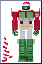 Optimus Santa Action Figure