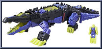 Gatorface & Krok from Transformers - Titans Return - Deluxe manufactured by Hasbro [Loose]