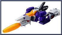 Nucleon & Galvatron from Transformers - Titans Return - Voyager manufactured by Hasbro [Loose]