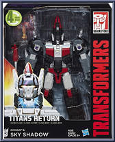 Ominus & Sky Shadow from Transformers - Titans Return - Leader manufactured by Hasbro [Front]