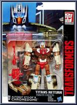 Stylor & Chromedome from Transformers - Titans Return - Deluxe manufactured by Hasbro [Front]