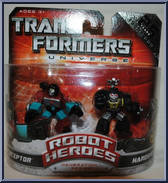 Perceptor / Hardshell (G1 Series)  from Transformers - Universe 2008 - Robot Heroes manufactured by Hasbro [Front]