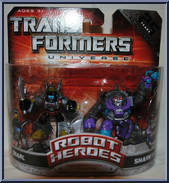 Snarl / Sharkticon (G1 Series)  from Transformers - Universe 2008 - Robot Heroes manufactured by Hasbro [Front]