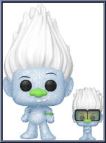 Guy Diamond with Tiny (Diamond) from Trolls - Trolls World Tour Pop! manufactured by Funko [Loose]