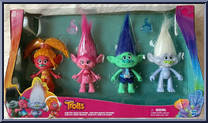 DJ Suki / Poppy / Branch / Guy Diamond from Trolls Movie - Mini manufactured by Hasbro [Front]