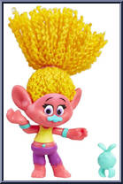 DJ Suki (with Critter) from Trolls Movie - Mini manufactured by Hasbro [Loose]