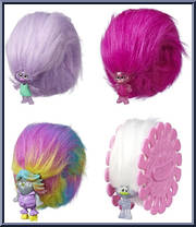 Hair Huggers Glitter Pack from Trolls Movie - Basic Series manufactured by Hasbro [Loose]