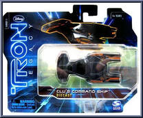 Clu's Command Ship from Tron Legacy - Diecast manufactured by Spinmaster [Front]