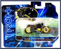 Clu's Light Cycle from Tron Legacy - Diecast manufactured by Spinmaster [Front]