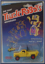 Pick Up (Yellow) from Truck-Robots - Basic Series manufactured by Straco [Front]