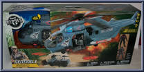 U-53 Helicopter from True Heroes - Sentinel 1 - Playsets manufactured by Geoffrey [Front]