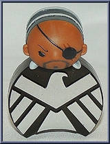 Nick Fury from Tsum Tsum - Marvel - Basic Series manufactured by Jakks Pacific [Loose]