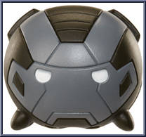 War Machine from Tsum Tsum - Marvel - Basic Series manufactured by Jakks Pacific [Loose]