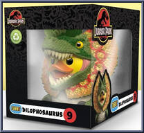 Dilophosaurus from Tubbz Ducks - Jurassic Park manufactured by Numskull [Front]