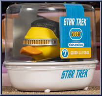 Geordi La Forge from Tubbz Ducks - Star Trek manufactured by Numskull [Front]