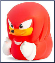 Knuckles the Echidna from Tubbz Ducks - Sonic the Hedgehog manufactured by Numskull [Loose]