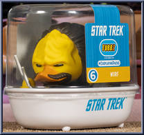 Worf from Tubbz Ducks - Star Trek manufactured by Numskull [Front]