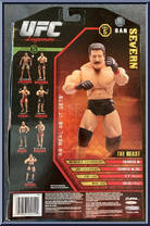 Dan Severn from UFC - Ultimate Fighting Championship - Series 5 manufactured by Jakks Pacific [Back]