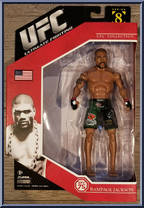 Rampage Jackson from UFC - Ultimate Fighting Championship - Series 8 manufactured by Jakks Pacific [Front]