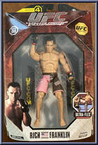 Rich Franklin from UFC - Ultimate Fighting Championship - Series 4 manufactured by Jakks Pacific [Front]