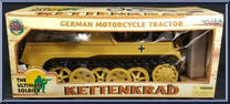 German Motorcycle Tractor from Ultimate Soldier - Vehicles manufactured by 21st Century Toys [Front]