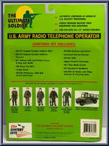 U.S. Army Radio Telephone Operator from Ultimate Soldier - Accessories manufactured by 21st Century Toys [Back]