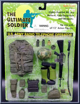 U.S. Army Radio Telephone Operator from Ultimate Soldier - Accessories manufactured by 21st Century Toys [Front]