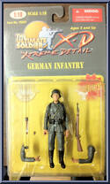 German Infantry  from Ultimate Soldier - XD (Xtreme Detail) - World War II manufactured by 21st Century Toys [Front]