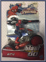 Spider-Man (ATV) from Ultimate Spider-Man - Basic Series manufactured by Hasbro [Front]