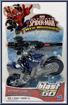 Spider-Man (Night Cycle) from Ultimate Spider-Man - blast N Go manufactured by Hasbro [Front]