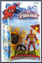 Iron Spider-Man (Catapult Smash) from Ultimate Spider-Man - Power Webs manufactured by Hasbro [Front]